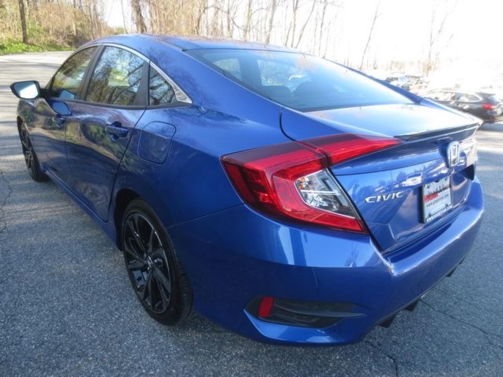 2021 Blue /Black Honda Civic LX (2HGFC2F86MH) with an 2.0L 4cyl engine, Automatic transmission, located at 270 US Route 6, Mahopac, NY, 10541, (845) 621-0895, 41.349022, -73.755280 - Photo #4